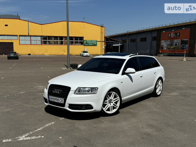 Белый Ауди А6, объемом двигателя 2.97 л и пробегом 250 тыс. км за 8800 $, фото 1 на Automoto.ua