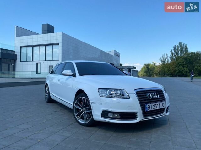 Білий Ауді А6, об'ємом двигуна 2 л та пробігом 285 тис. км за 10000 $, фото 1 на Automoto.ua