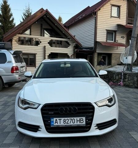 Белый Ауди А6, объемом двигателя 1.98 л и пробегом 145 тыс. км за 17000 $, фото 1 на Automoto.ua