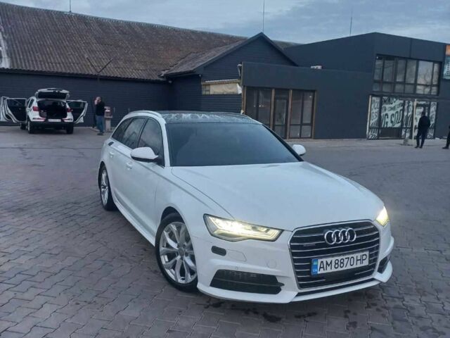Белый Ауди А6, объемом двигателя 3 л и пробегом 172 тыс. км за 25000 $, фото 1 на Automoto.ua