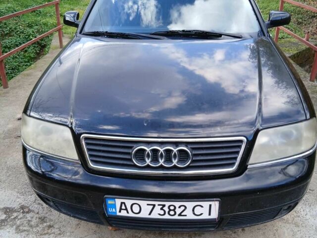 Ауді А6 1998 у Хусте на Automoto.ua Чорний Ауді А6, об'ємом двигуна 1.9 л та пробігом 420 тис. км за 3800 $, фото 1 на Automoto.ua