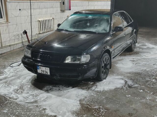 Черный Ауди А6, объемом двигателя 2.5 л и пробегом 450 тыс. км за 2000 $, фото 1 на Automoto.ua