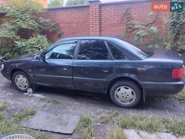 Черный Ауди А6, объемом двигателя 2 л и пробегом 415 тыс. км за 2500 $, фото 1 на Automoto.ua