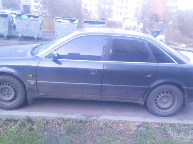 Черный Ауди А6, объемом двигателя 2.6 л и пробегом 517 тыс. км за 1300 $, фото 1 на Automoto.ua