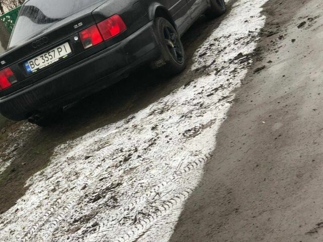 Черный Ауди А6, объемом двигателя 2.6 л и пробегом 544 тыс. км за 3500 $, фото 1 на Automoto.ua