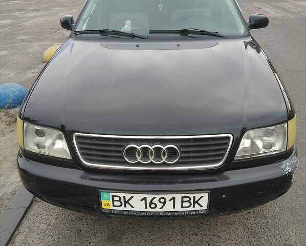 Черный Ауди А6, объемом двигателя 2.8 л и пробегом 416 тыс. км за 3500 $, фото 1 на Automoto.ua