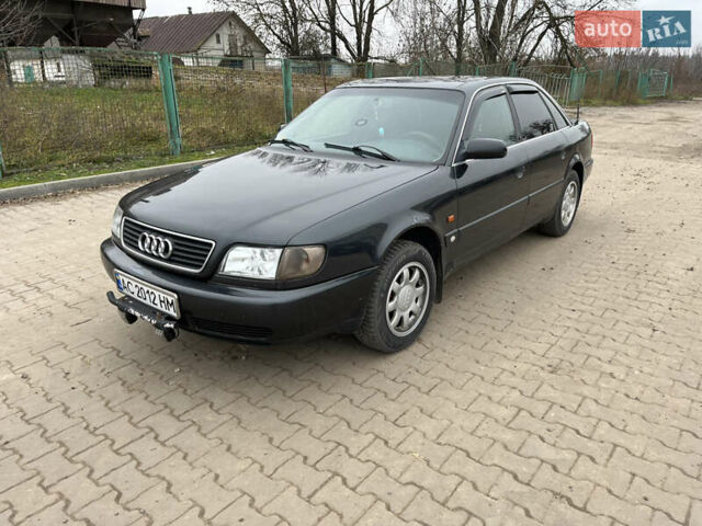 Черный Ауди А6, объемом двигателя 2.5 л и пробегом 530 тыс. км за 3650 $, фото 1 на Automoto.ua