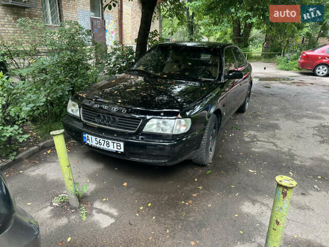 Черный Ауди А6, объемом двигателя 2.6 л и пробегом 490 тыс. км за 3400 $, фото 1 на Automoto.ua