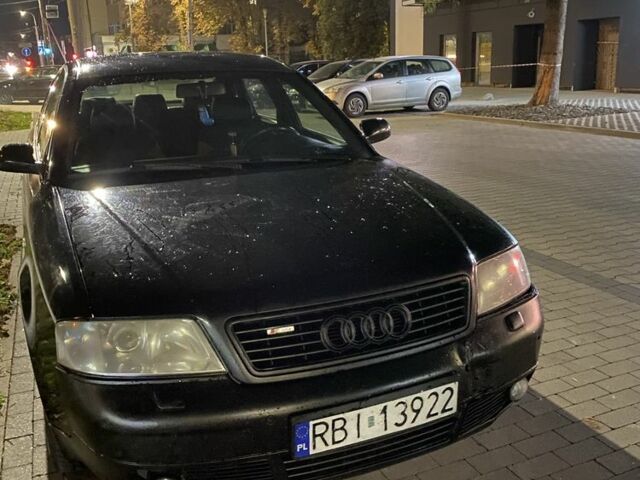 Черный Ауди А6, объемом двигателя 1.9 л и пробегом 300 тыс. км за 1650 $, фото 1 на Automoto.ua