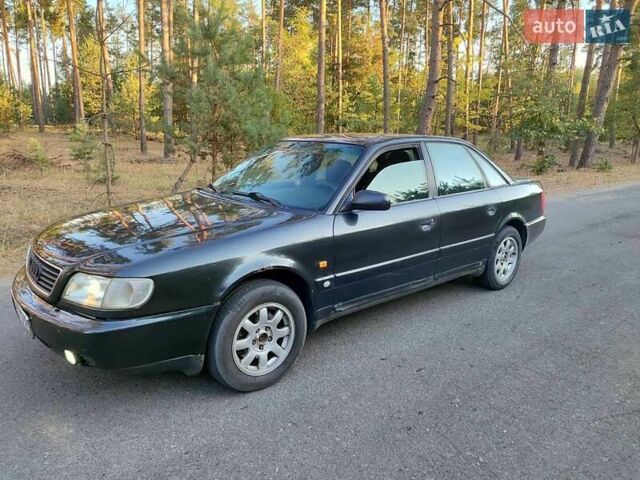 Чорний Ауді А6, об'ємом двигуна 1.78 л та пробігом 760 тис. км за 3000 $, фото 1 на Automoto.ua