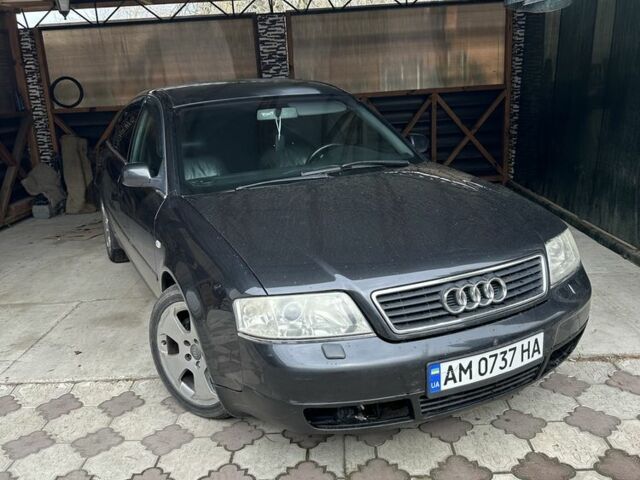 Черный Ауди А6, объемом двигателя 2.5 л и пробегом 389 тыс. км за 3350 $, фото 1 на Automoto.ua