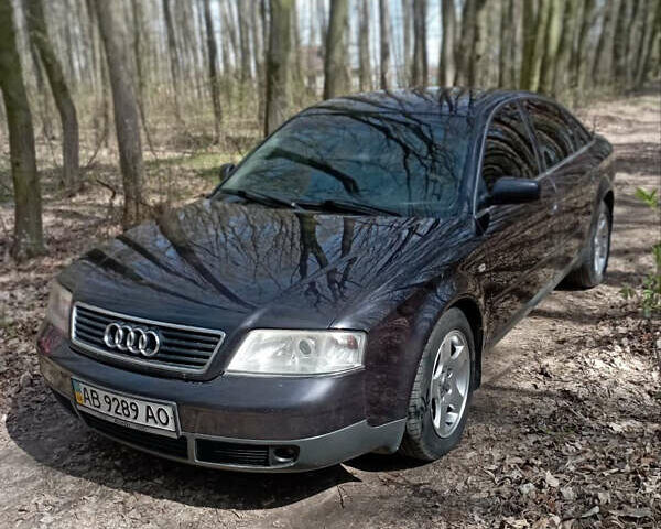Черный Ауди А6, объемом двигателя 2.4 л и пробегом 380 тыс. км за 4300 $, фото 1 на Automoto.ua