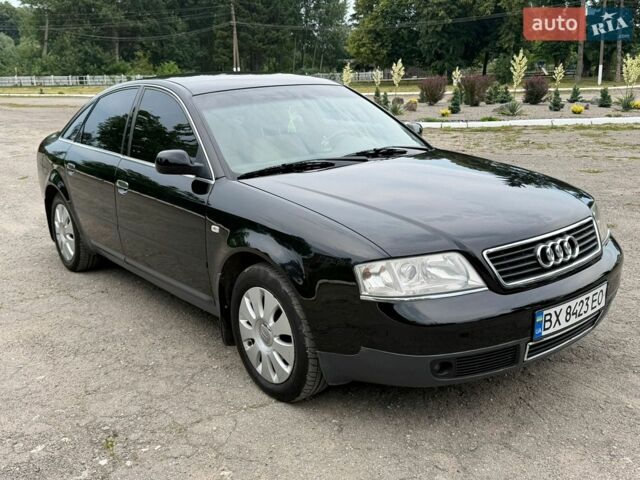 Черный Ауди А6, объемом двигателя 1.78 л и пробегом 259 тыс. км за 5600 $, фото 1 на Automoto.ua