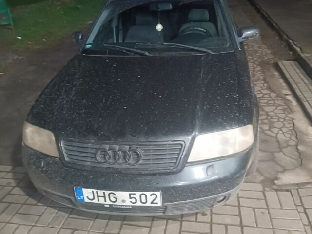 Чорний Ауді А6, об'ємом двигуна 2 л та пробігом 350 тис. км за 1700 $, фото 1 на Automoto.ua