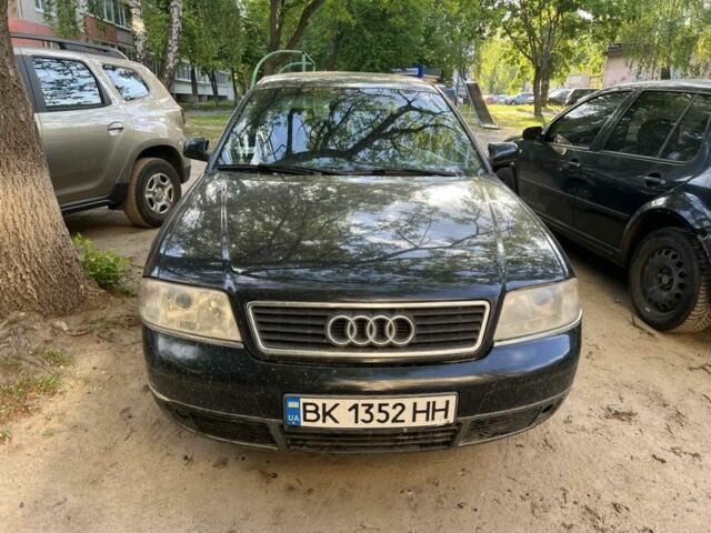 Черный Ауди А6, объемом двигателя 2.5 л и пробегом 455 тыс. км за 2200 $, фото 1 на Automoto.ua