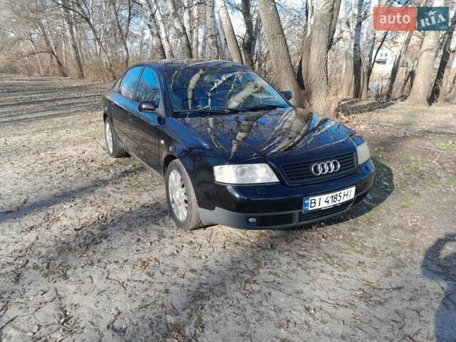 Черный Ауди А6, объемом двигателя 2.4 л и пробегом 250 тыс. км за 3800 $, фото 1 на Automoto.ua