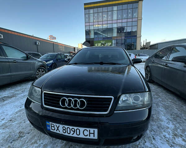 Черный Ауди А6, объемом двигателя 2.5 л и пробегом 374 тыс. км за 4700 $, фото 1 на Automoto.ua