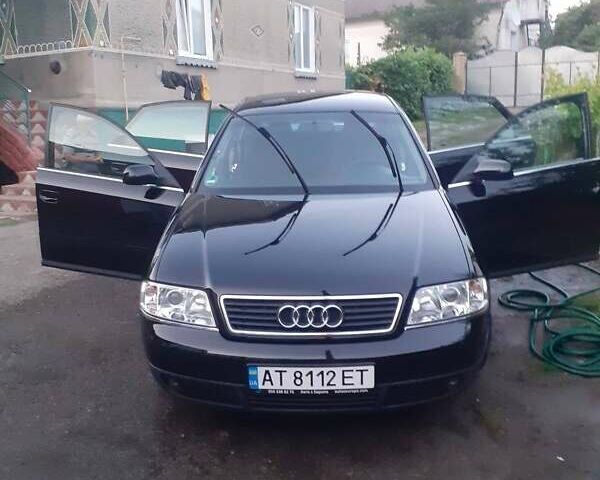 Чорний Ауді А6, об'ємом двигуна 1.8 л та пробігом 218 тис. км за 5500 $, фото 1 на Automoto.ua