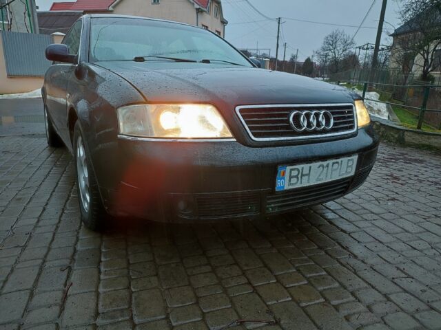 Черный Ауди А6, объемом двигателя 2.5 л и пробегом 398 тыс. км за 1950 $, фото 1 на Automoto.ua