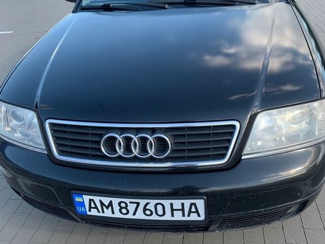 Черный Ауди А6, объемом двигателя 2.5 л и пробегом 334 тыс. км за 2900 $, фото 1 на Automoto.ua