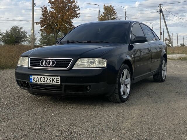 Черный Ауди А6, объемом двигателя 2.8 л и пробегом 320 тыс. км за 3500 $, фото 1 на Automoto.ua