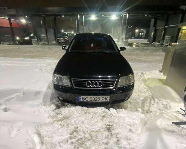 Черный Ауди А6, объемом двигателя 2.5 л и пробегом 344 тыс. км за 4200 $, фото 1 на Automoto.ua