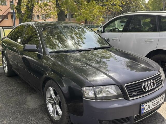 Черный Ауди А6, объемом двигателя 2.5 л и пробегом 300 тыс. км за 5000 $, фото 1 на Automoto.ua