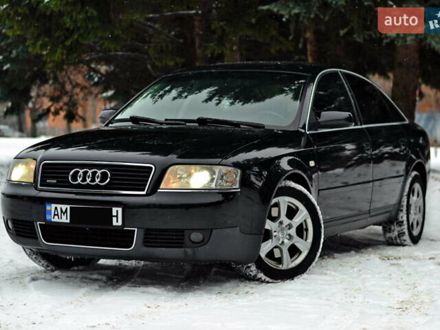 Черный Ауди А6, объемом двигателя 2.5 л и пробегом 280 тыс. км за 5900 $, фото 1 на Automoto.ua