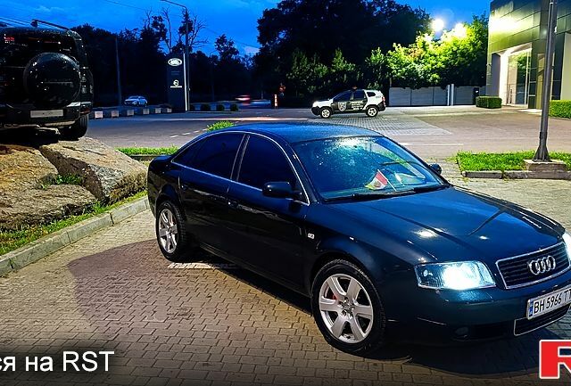 Черный Ауди А6, объемом двигателя 2.5 л и пробегом 355 тыс. км за 4800 $, фото 1 на Automoto.ua
