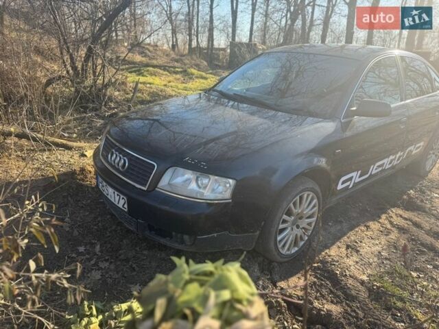 Черный Ауди А6, объемом двигателя 2.5 л и пробегом 460 тыс. км за 3200 $, фото 1 на Automoto.ua