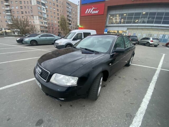 Черный Ауди А6, объемом двигателя 2.5 л и пробегом 230 тыс. км за 1550 $, фото 1 на Automoto.ua