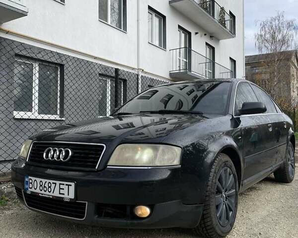 Черный Ауди А6, объемом двигателя 2.5 л и пробегом 400 тыс. км за 4300 $, фото 1 на Automoto.ua