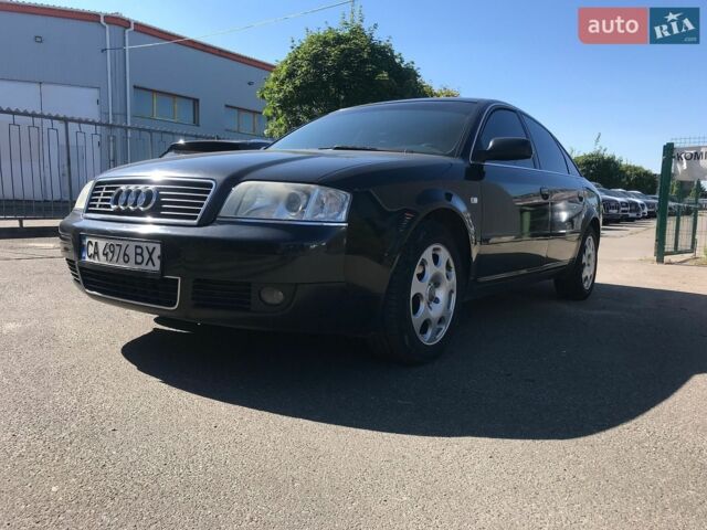 Черный Ауди А6, объемом двигателя 1.8 л и пробегом 350 тыс. км за 3700 $, фото 1 на Automoto.ua