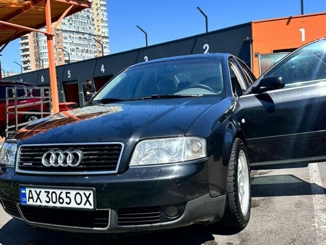 Черный Ауди А6, объемом двигателя 2.98 л и пробегом 278 тыс. км за 4300 $, фото 1 на Automoto.ua