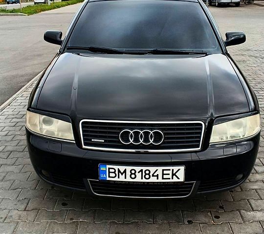 Черный Ауди А6, объемом двигателя 3 л и пробегом 203 тыс. км за 6800 $, фото 1 на Automoto.ua