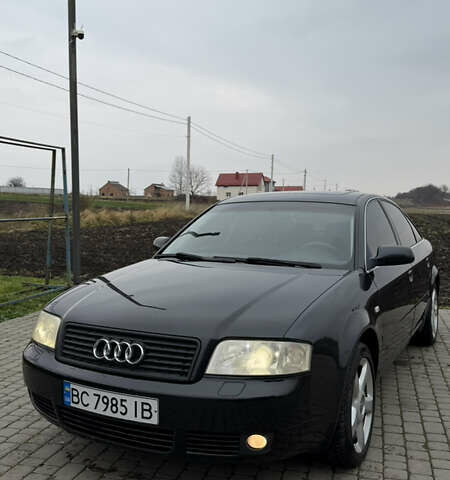 Черный Ауди А6, объемом двигателя 2.5 л и пробегом 344 тыс. км за 5300 $, фото 1 на Automoto.ua