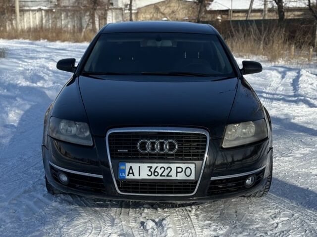 Черный Ауди А6, объемом двигателя 2.4 л и пробегом 280 тыс. км за 5500 $, фото 1 на Automoto.ua