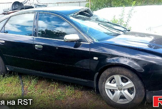Чорний Ауді А6, об'ємом двигуна 1.8 л та пробігом 162 тис. км за 2600 $, фото 1 на Automoto.ua