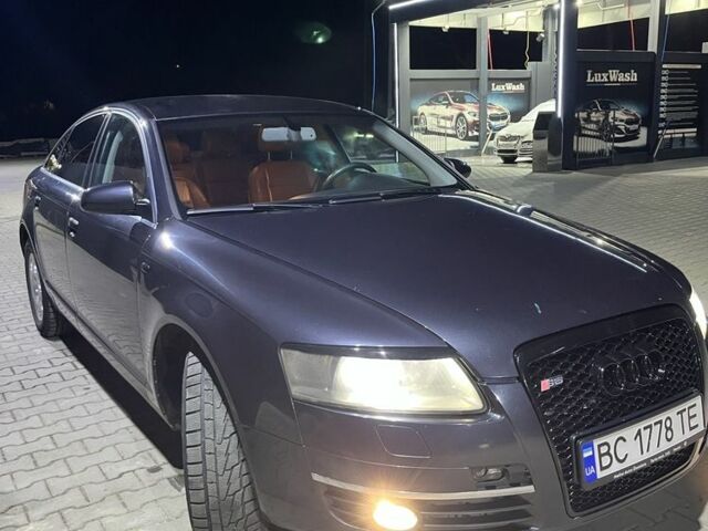 Черный Ауди А6, объемом двигателя 3 л и пробегом 400 тыс. км за 6600 $, фото 1 на Automoto.ua