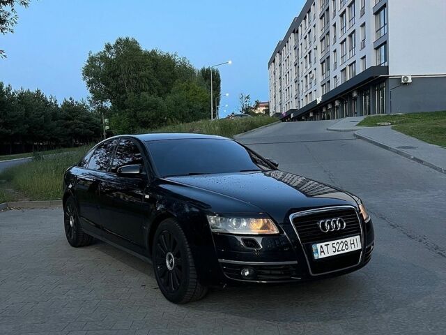 Черный Ауди А6, объемом двигателя 3 л и пробегом 350 тыс. км за 5800 $, фото 1 на Automoto.ua