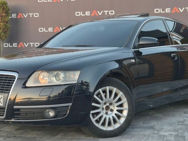 Черный Ауди А6, объемом двигателя 3.2 л и пробегом 264 тыс. км за 4950 $, фото 1 на Automoto.ua