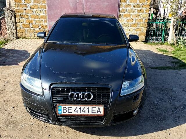 Черный Ауди А6, объемом двигателя 3 л и пробегом 360 тыс. км за 5800 $, фото 1 на Automoto.ua