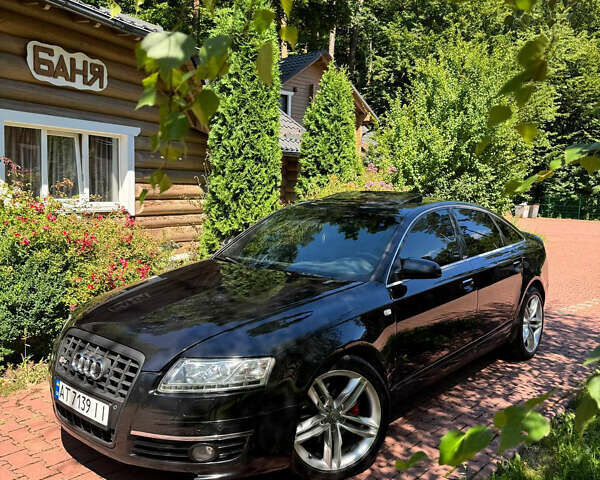 Черный Ауди А6, объемом двигателя 3 л и пробегом 400 тыс. км за 6800 $, фото 1 на Automoto.ua