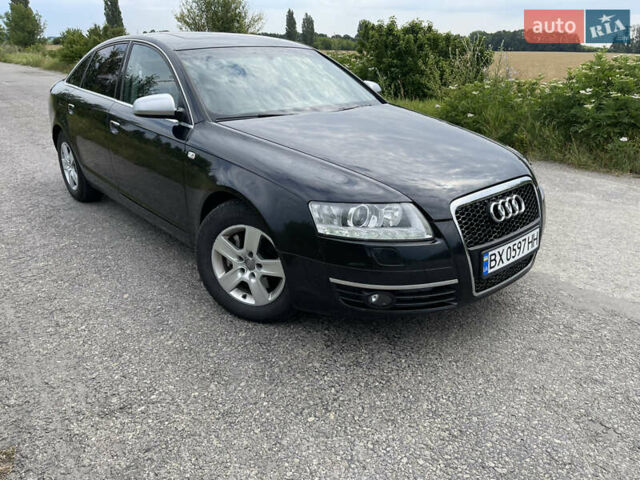 Черный Ауди А6, объемом двигателя 3 л и пробегом 325 тыс. км за 7800 $, фото 1 на Automoto.ua