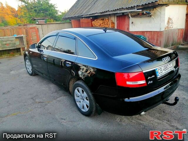 Черный Ауди А6, объемом двигателя 2 л и пробегом 300 тыс. км за 8100 $, фото 1 на Automoto.ua