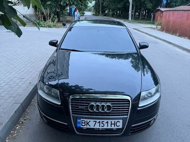 Черный Ауди А6, объемом двигателя 3 л и пробегом 290 тыс. км за 6200 $, фото 1 на Automoto.ua