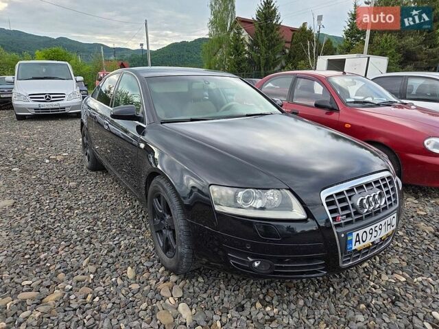 Черный Ауди А6, объемом двигателя 2.97 л и пробегом 299 тыс. км за 5999 $, фото 1 на Automoto.ua