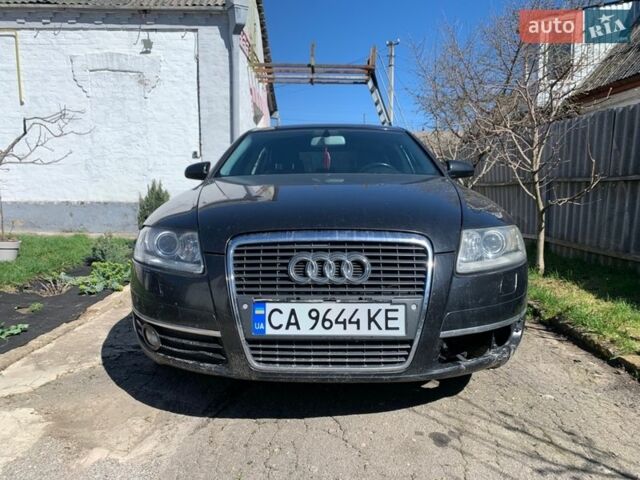 Черный Ауди А6, объемом двигателя 2.4 л и пробегом 217 тыс. км за 3500 $, фото 1 на Automoto.ua