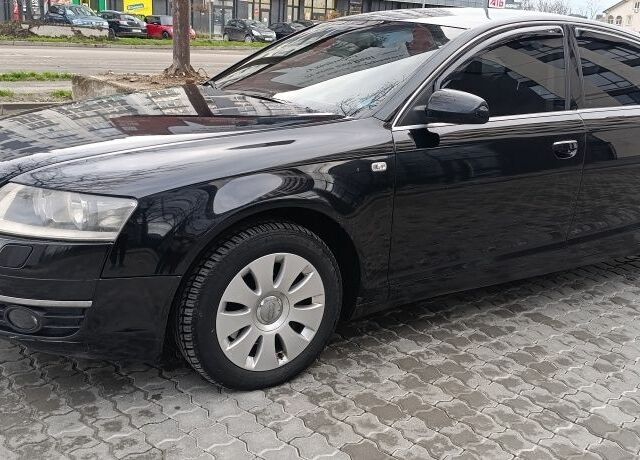 Черный Ауди А6, объемом двигателя 3 л и пробегом 240 тыс. км за 6200 $, фото 1 на Automoto.ua