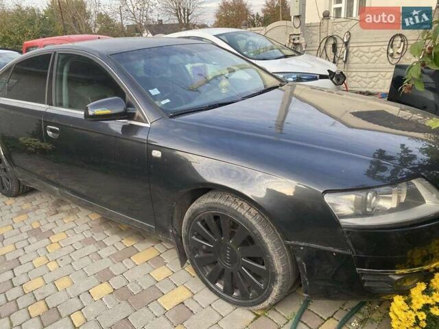 Черный Ауди А6, объемом двигателя 3 л и пробегом 216 тыс. км за 5800 $, фото 1 на Automoto.ua